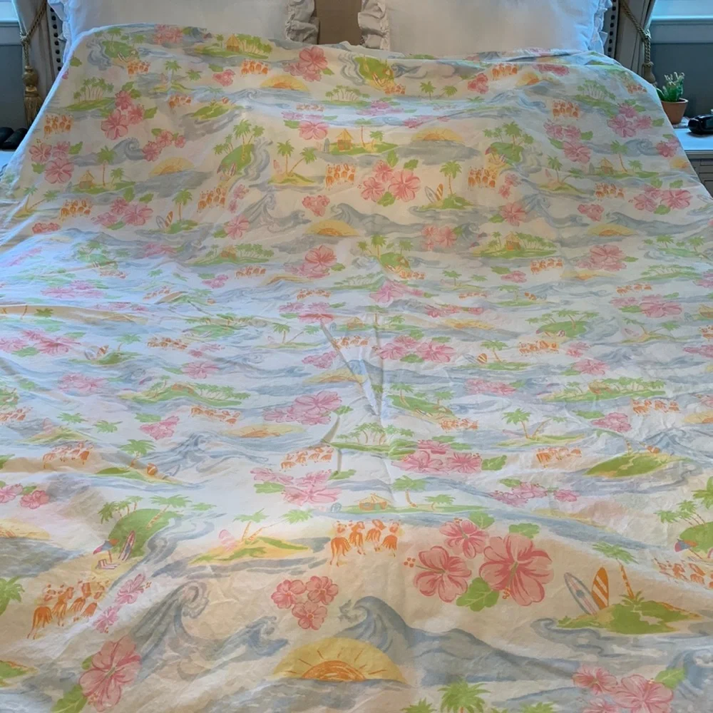 Pottery Barn Floral duvet cover